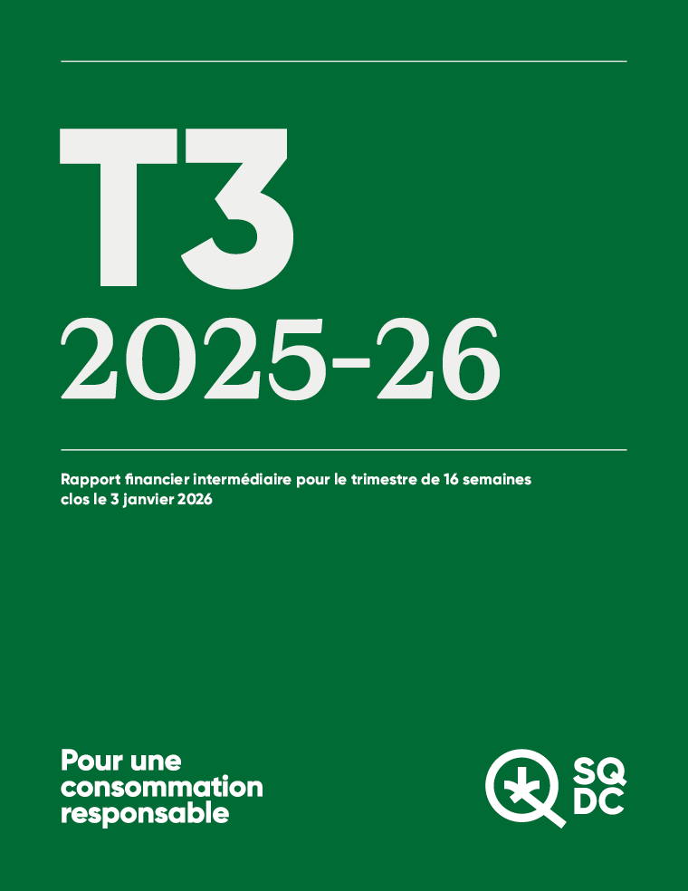 Rapport financier intermédiaire T3 2025-26