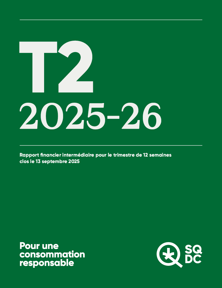 Rapport financier intermédiaire T2 2025-26