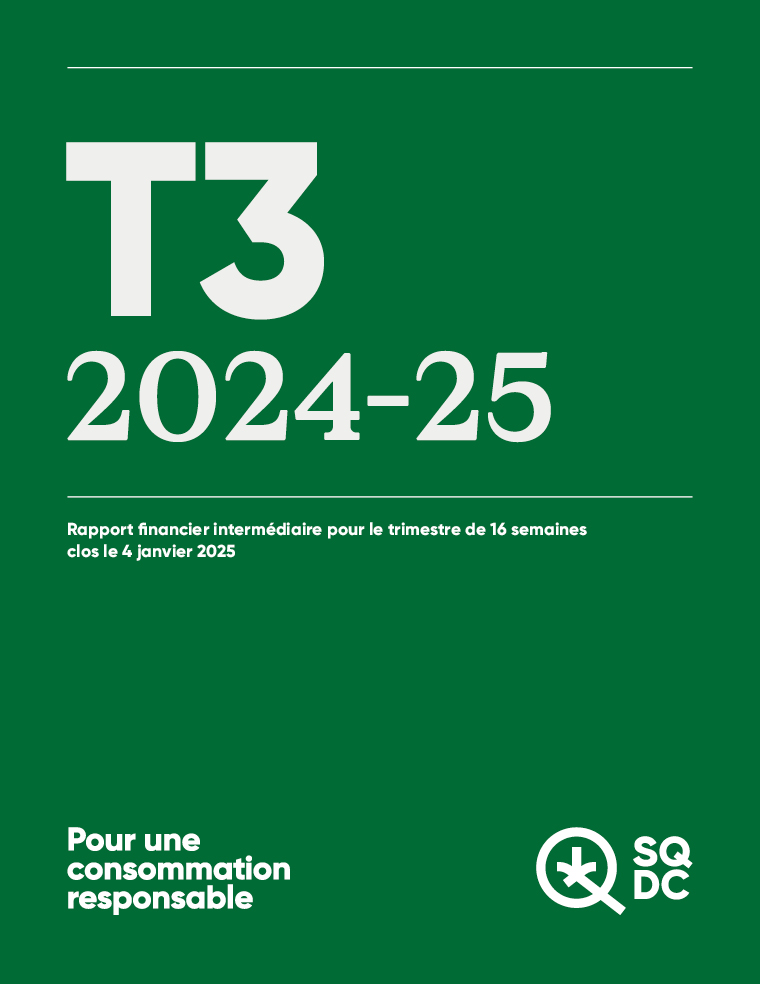 Rapport financier intermédiaire T3 2024-25