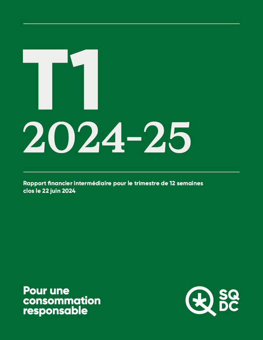 Rapport financier intermédiaire T1 2024-25