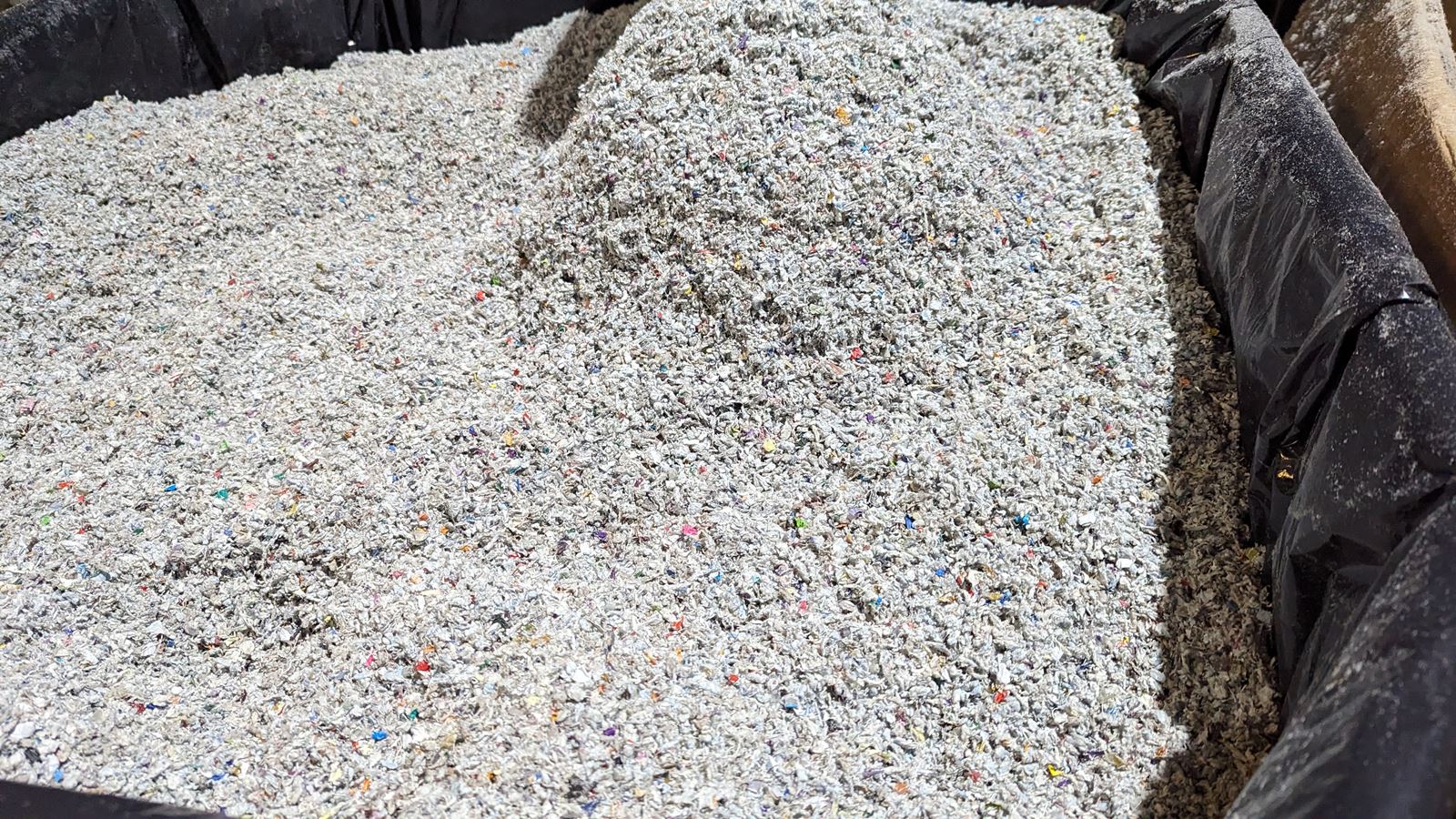 Processus de recyclage : transformation en granules